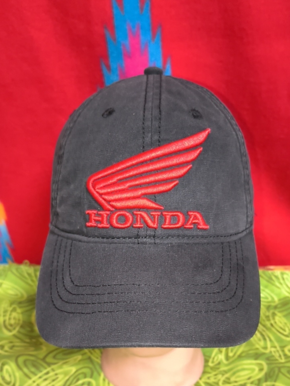 Honda Defy Expectations Embroidered Logo Strap-on Hat Cap OSFM